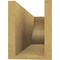 Ekena Millwork 6in. W x 8in. H x 24in. L Garner Woodgrain TimberThane Rafter Tail, Primed Tan RFTUR06X08X24GARRCPR - alternate 2